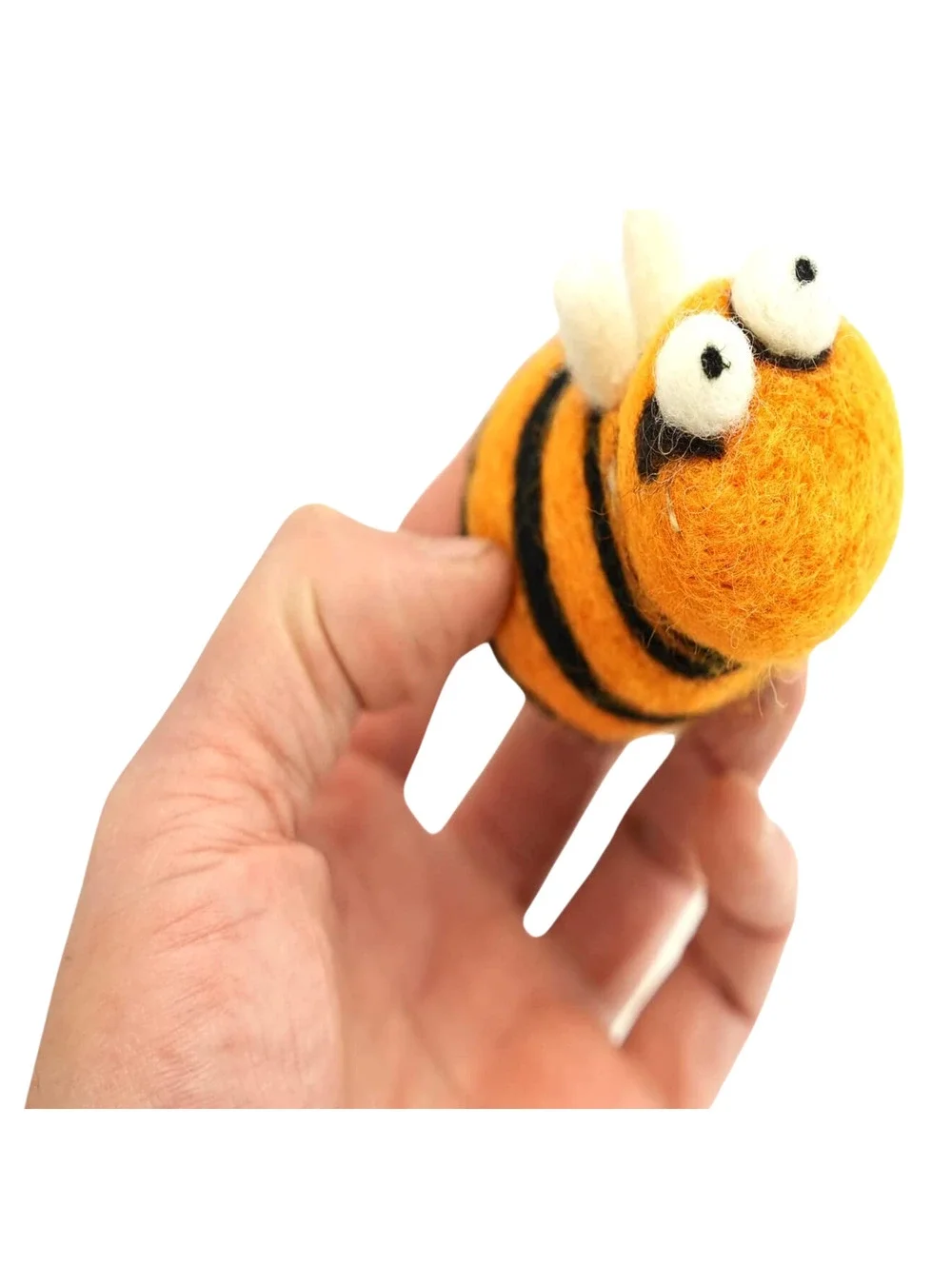 Woolbuddy - Needle Felting Bee and Ladybug Kit